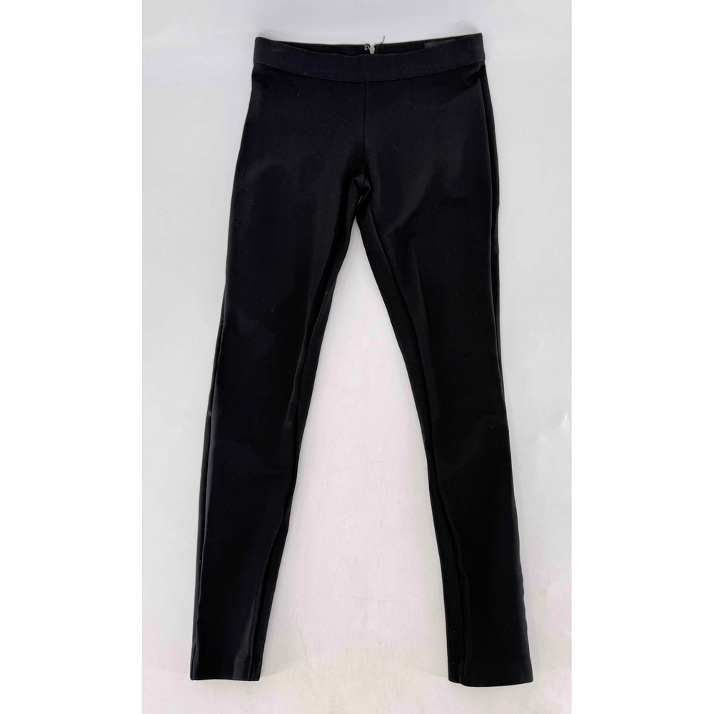 J. Crew Pixie Pants Womens‎ 4R Black Zipper Front Stretch Slim Leggings Preppy